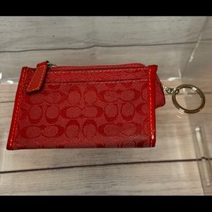 Coach Key and Cardholder